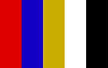 Obangsaek, the five cardinal colors of Korean tradition